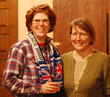 Grace Singleton and Kim Bayer are on the leadership team for Slow Food Huron Valley.