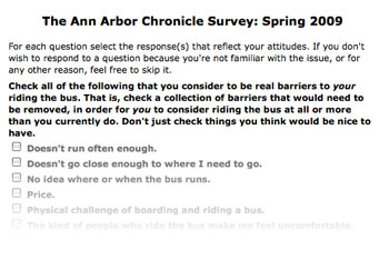 Ann Arbor Survey