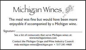 Michigan wine
