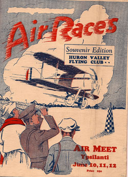 Promotional poster for the Ypsilanti Air Show