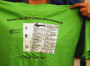 Census 2010 T-shirt