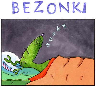 Bezonki Cartoon Panel
