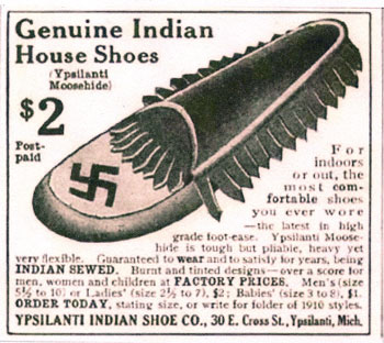 Shoe advertisement
