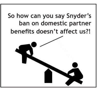 Governor Snyder domestic partner benefits