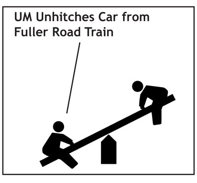 Fuller Road Station Train Commuter Rail Parking Deck