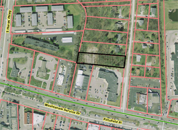Map of Chalmers Place parking proposal 