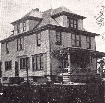 The home of Ypsilanti farmer George Richerson.