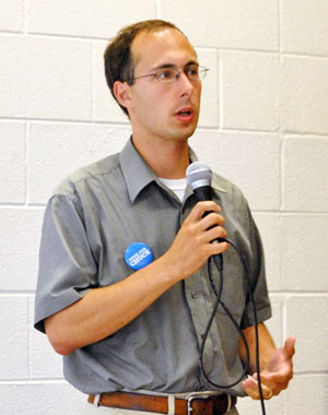 Chuck Warpehoski, Ward 5 Democratic candidate for Ann Arbor city council