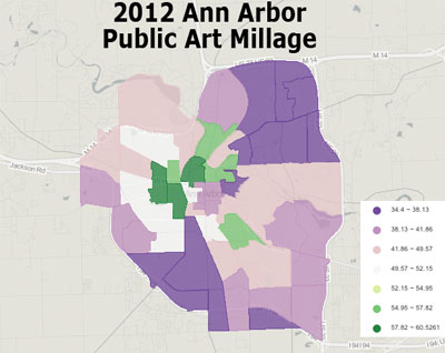 2012 Ann Arbor Public Art millage