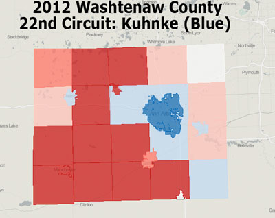 Kuhnke Results in Washtenaw County