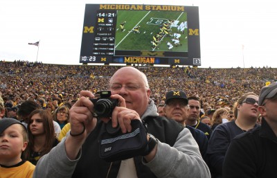 Mike Swope, University of Michigan football, Michigan Stadium, The Ann Arbor Chronicle