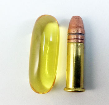 Cartridge and fish oil supplement