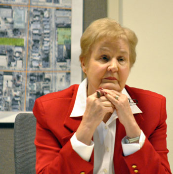 Leah Gunn, chair of the Ann Arbor Downtown Development Authority board.