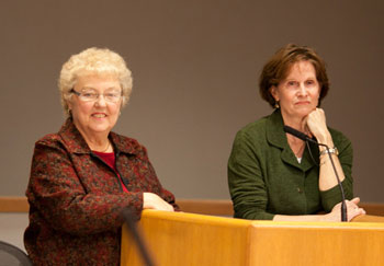 Washtenaw Intermediate School District candidates from left: Diane Hockett, Mary Jane Tramontin