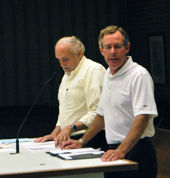 From left: Steve Weaver and Scott Betzoldt.