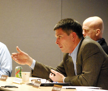 On Dec. 4, 2013, city administrator Steve Powers attended his first DDA board meeting as a member.