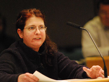 Chair of AAATA's local advisory council, Rebecca Burke.