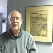 John Hilton, editor of The Ann Arbor Observer