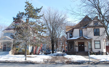 Two historical homes on South Fifth Avenue, Ann Arbor