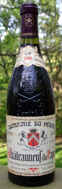 Bottle of 1990 Domaine du Pegau