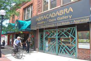 Abracadabra Jewelry storefront on East Liberty