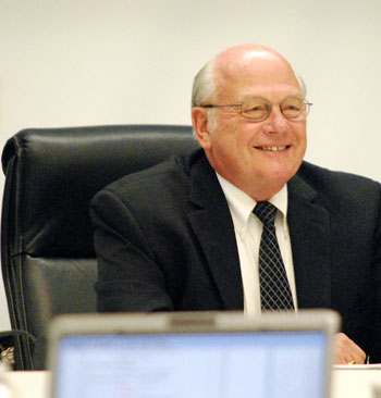 Tony Derezinski presided over the liquor license hearing on March 19, 2012.