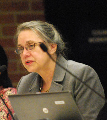 Sabra Briere, Nov. 18, 2013 city council meeting