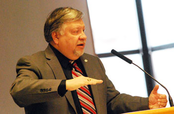 Michigan Public Transit Association executive director Clark Harder told the board that state public transportation funding had remained basically level over the last 10 years, which was a success in the context of other departments that had seen drastic reductions.
