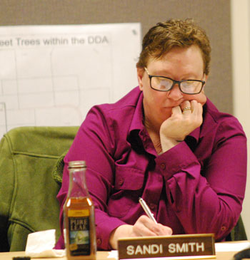 DDA board chair Sandi Smith.